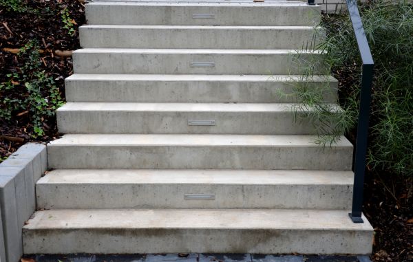 Poured Step Installation in Lake Stevens