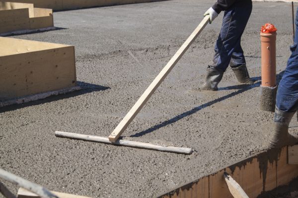 Concrete Platform Installation in Lake Stevens