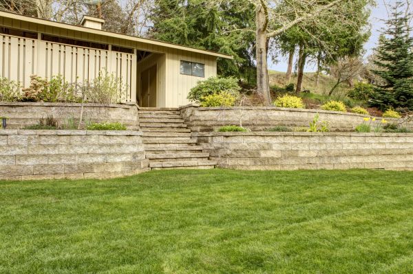 Retaining Wall Construction in Lake Stevens