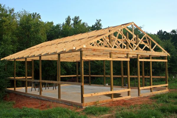 Barn Pad Installation in Lake Stevens