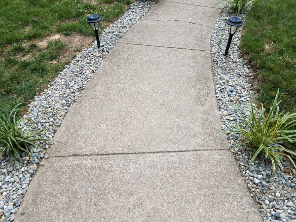 Cement Path Construction in Lake Stevens